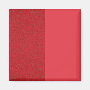 Split Red Magnet – Textured & Matte Custom Design
