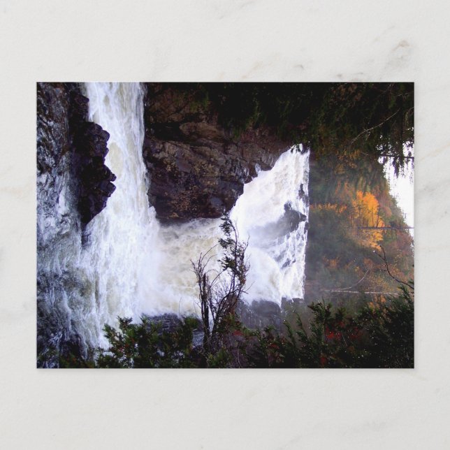 Split Rock During Irene Postcard (Front)