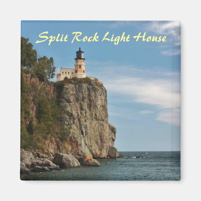 Split Rock Light House Magnet (Front)