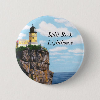 Split Rock Lighthouse 6 Cm Round Badge