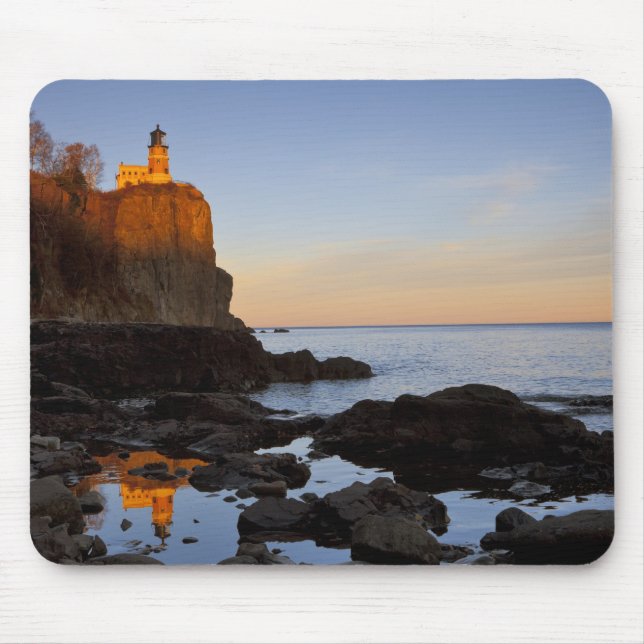 Split Rock Lighthouse at sunset near Two Mouse Mat (Front)