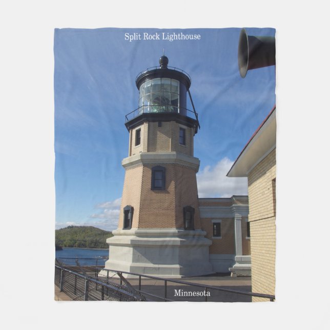 Split Rock Lighthouse blanket (Front)