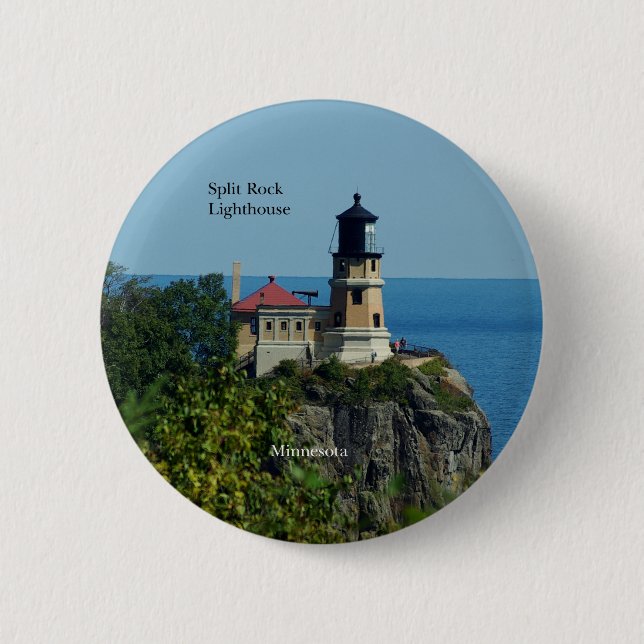 Split Rock Lighthouse button (Front)