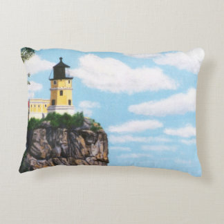 Split Rock Lighthouse Decorative Cushion