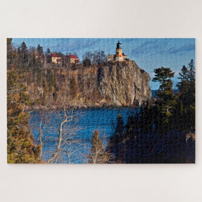 Split Rock Lighthouse Minnesota Jigsaw Puzzle (Horizontal)