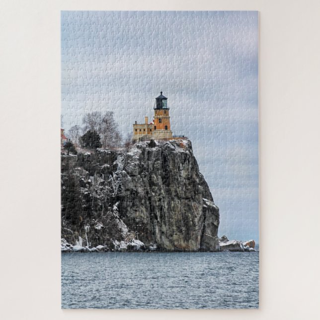 Split Rock Lighthouse Minnesota Jigsaw Puzzle (Vertical)