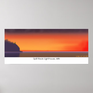 Split Rock Lighthouse, MN Poster