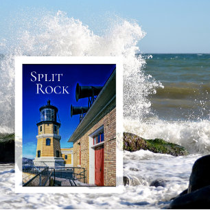 Split Rock Lighthouse, North Shore, Lake Superior Postcard