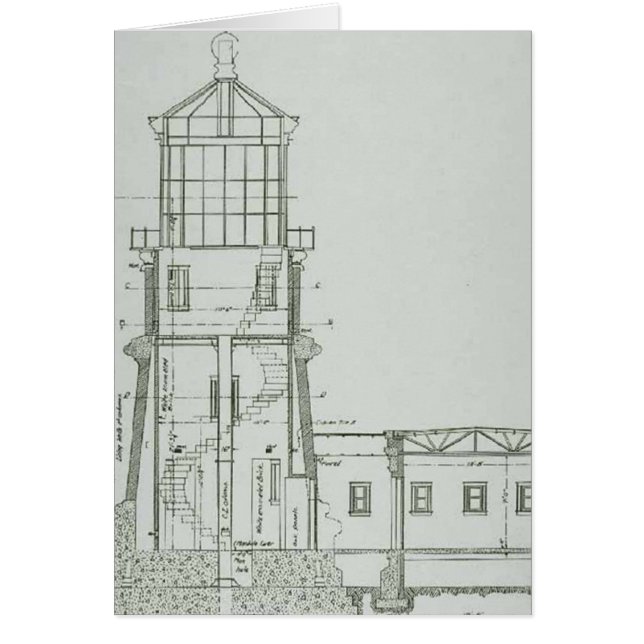 Split Rock Lighthouse Schematics (Front)