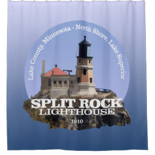 Split Rock Lighthouse Shower Curtain