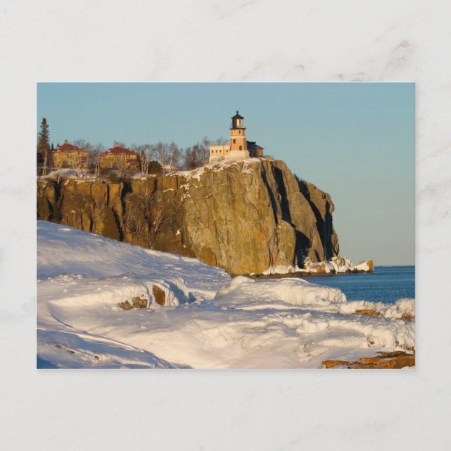 Split Rock Lighthouse State Park on Lake Postcard (Front)