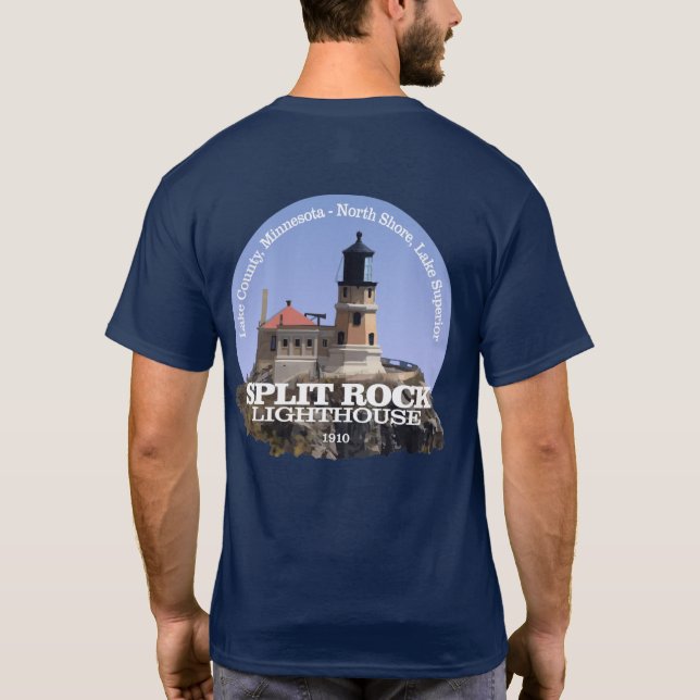 Split Rock Lighthouse T-Shirt (Back)