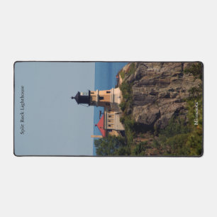 Split Rock Lighthouse tall desk mat