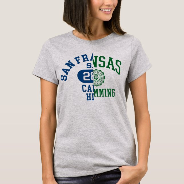 Split State League College Logo Tee (Front)