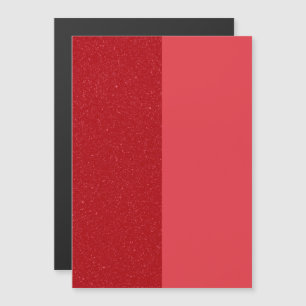 Split Tomato Red Glitter Magnet – Customisable