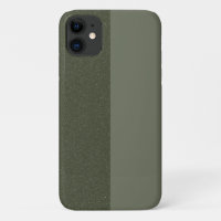 Split-Tone Moss Green iPhone 11 Case – Customise