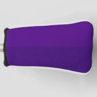 Split-Tone Purple Golf Club Head Cover – Customise