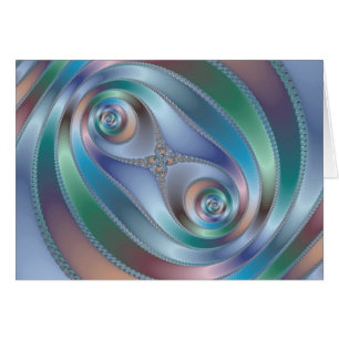 Split Tunnel - Fractal Card