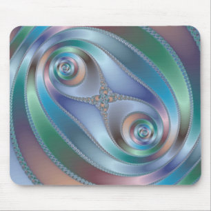 Split Tunnel - Fractal Mousepad