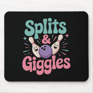Splits And Giggles Women Or Girls Bowling Mouse Mat
