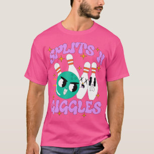 Splits 'N Giggles Funny Bowling Team Bowler Sports T-Shirt