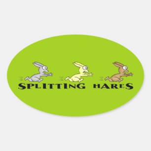 Splitting Hares Stickers