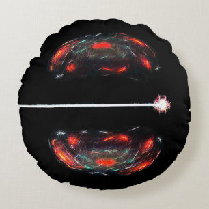 Splitting The Atom Round Cushion