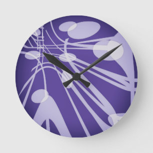 SPNP_8" Round Acrylic Wall Clock