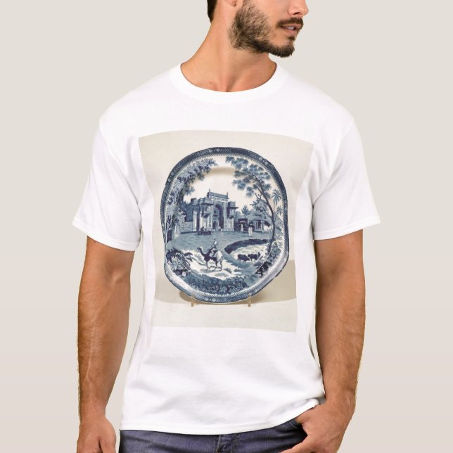 Spode blue and white plate, c.1815 T-Shirt (Front)