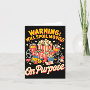 Spoil movies film movie food night snack popcorn card