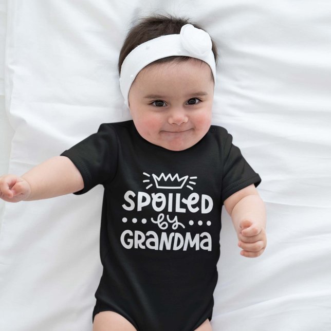 Spoiled By Grandma Baby Bodysuit (Creator Uploaded)