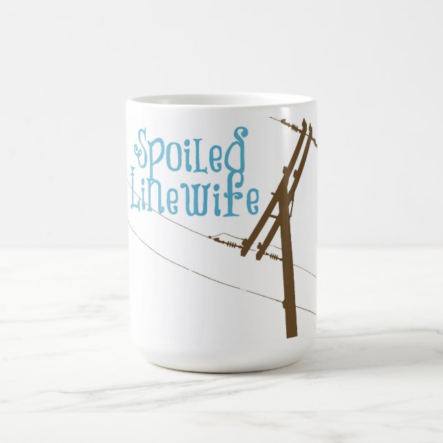 Spoiled Linewife Mug {Blue/Brown} (Center)
