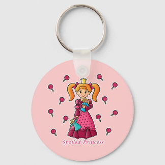 Spoiled Princess Key Ring