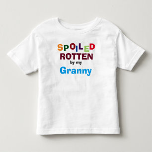 Spoiled Rotten By My Granny Baby Toddler T-Shirt