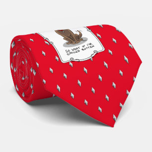 Spoiled Rotten Chocolate Lab Labrador Retriever Tie