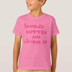 Spoiled Rotten Kids Shirt (pink text)