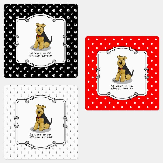 Spoiled Rotten Welsh Terrier Dog - Cute (Group)