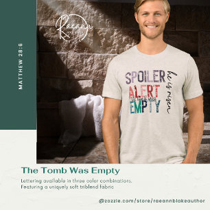 Spoiler Aert - The Tomb Was Empty Tri-Blend Shirt