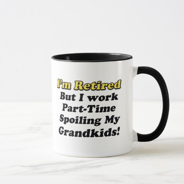 Spoiling My Grandkids Mug (Right)