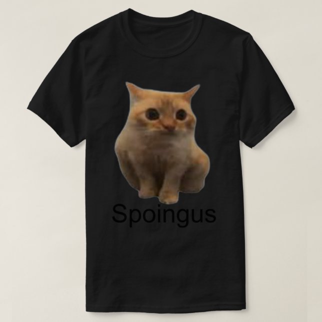 Spoingus The Cat Meme   T-Shirt (Design Front)