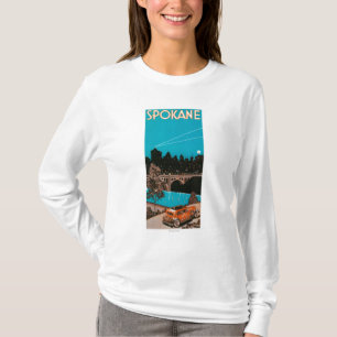 Spokane Advertising Poster #1Spokane, WA T-Shirt