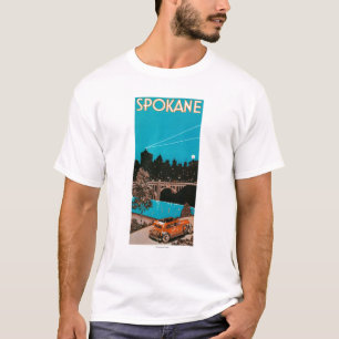 Spokane Advertising Poster #1Spokane, WA T-Shirt