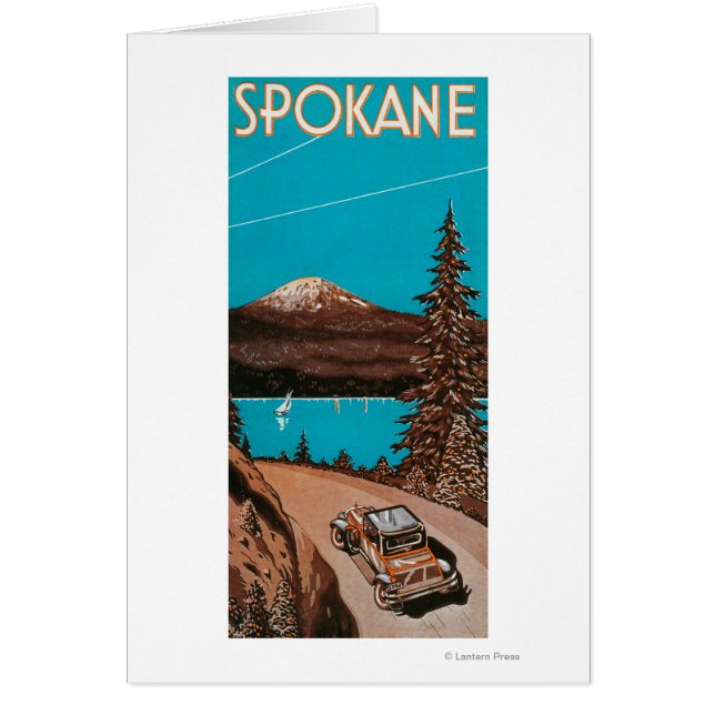 Spokane Advertising Poster #2Spokane, WA (Front)