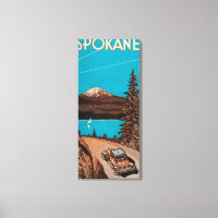 Spokane Advertising Poster #2Spokane, WA