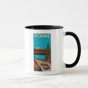 Spokane Advertising Poster #2Spokane, WA Mug