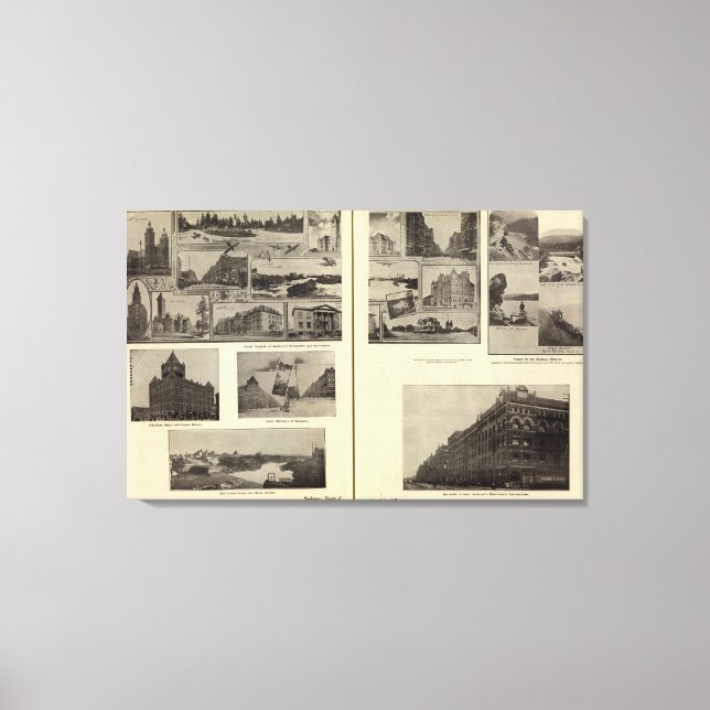 Spokane Canvas Print (Front)