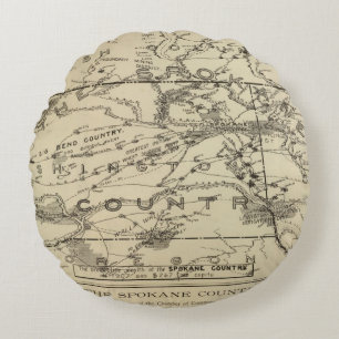 Spokane Country Round Cushion