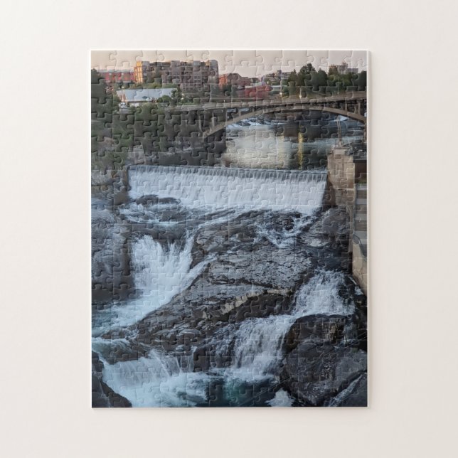 Spokane Falls Jigsaw Puzzle (Vertical)