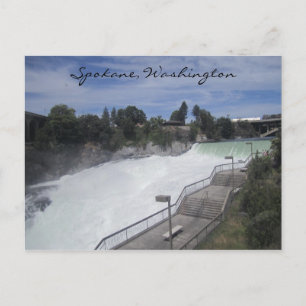 Spokane Falls Postcard