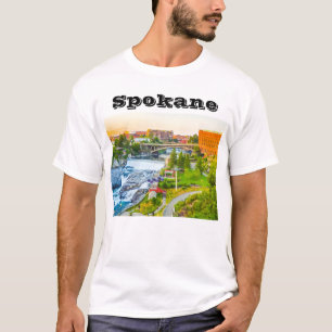 Spokane Falls Washington T-Shirt